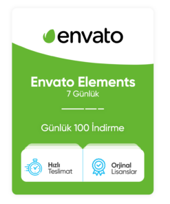 Envato Elements – 7 Günlük