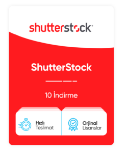 ShutterStock – 10 Adet İndirme